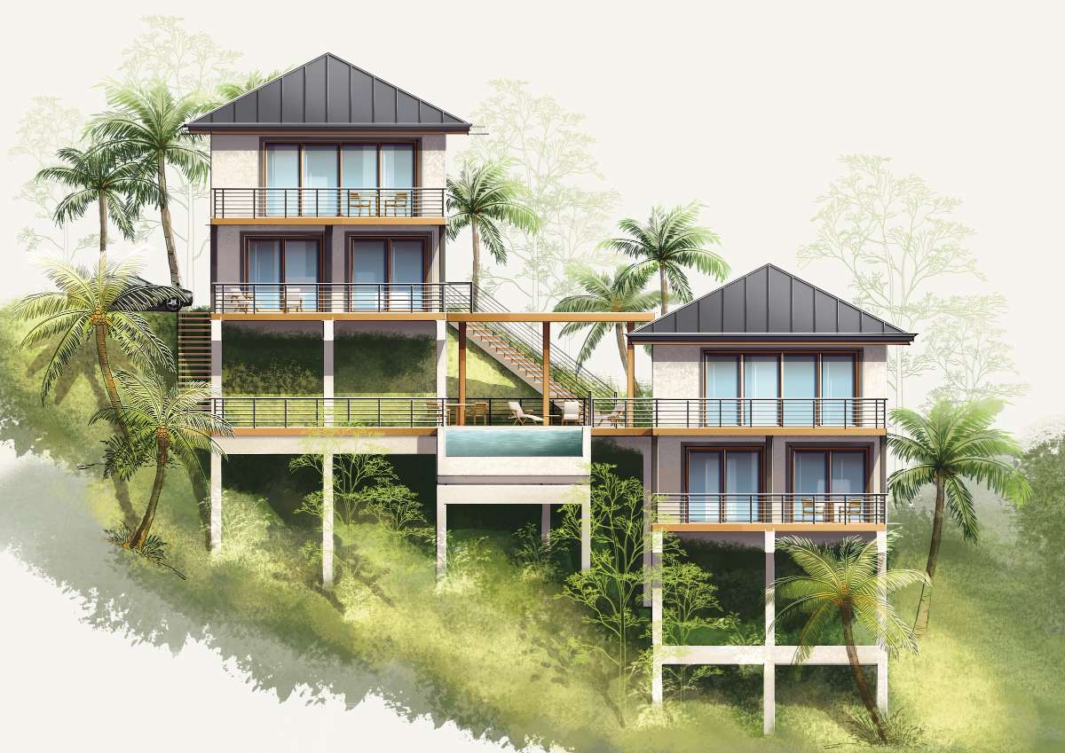 Elevation / section example