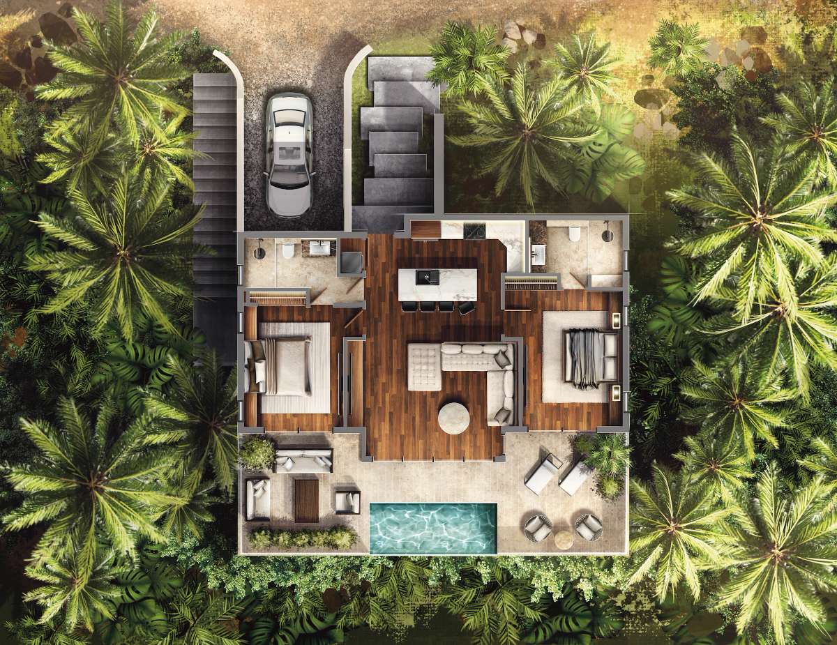Honduras hillside villas preview