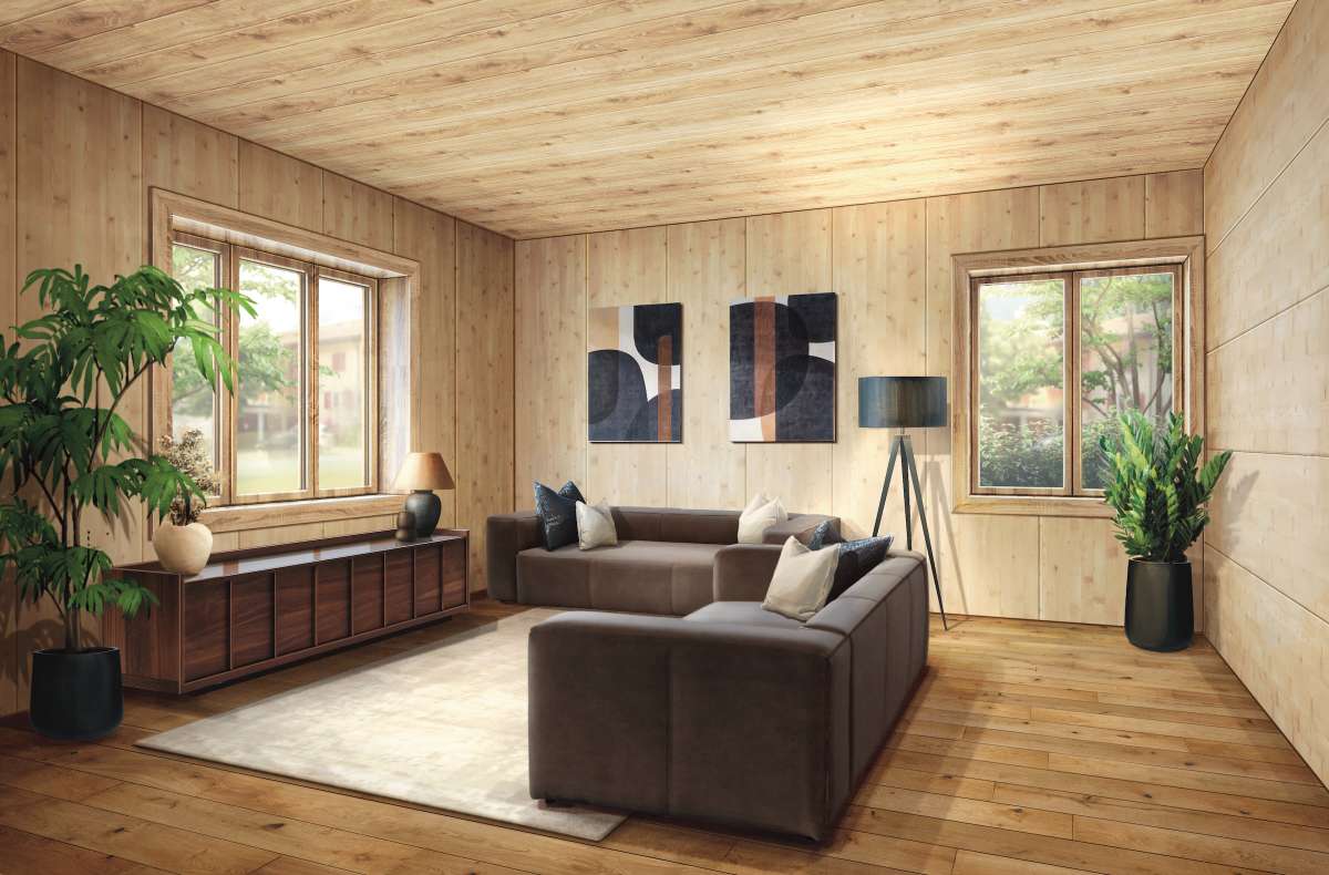 Le Wolfi ground-floor living room