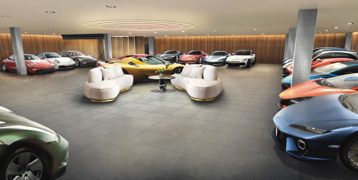 Luxury car vault preview