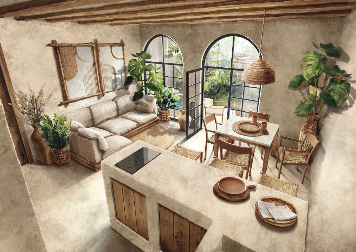 San José del Cabo residences, living and dining